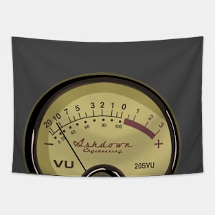 Vintage VU meter dial Tapestry