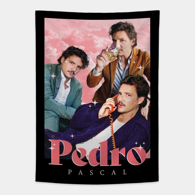 Pedro Pascal Tapestry by averymuether