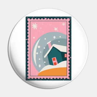 Snow Globe Stamp Pin