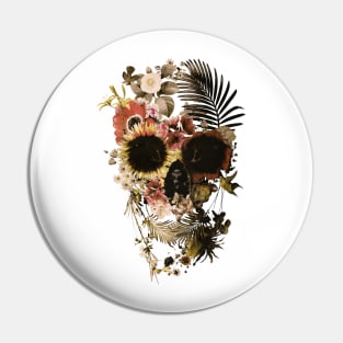 Garden Skull Light Pin