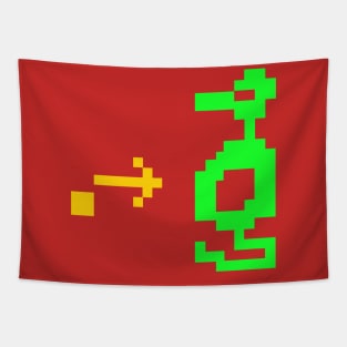 Adventure Dragon Green Tapestry