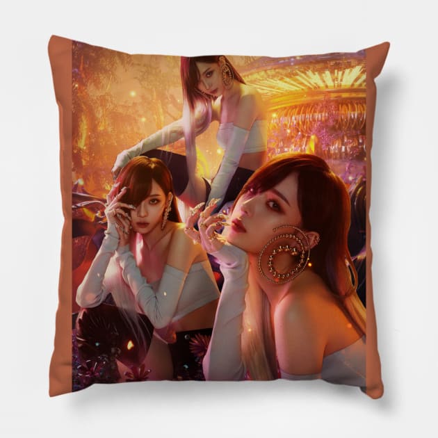 [ SALE ] AESPA WINTER NEXT LEVEL COLLAGE Pillow by hheiyeh