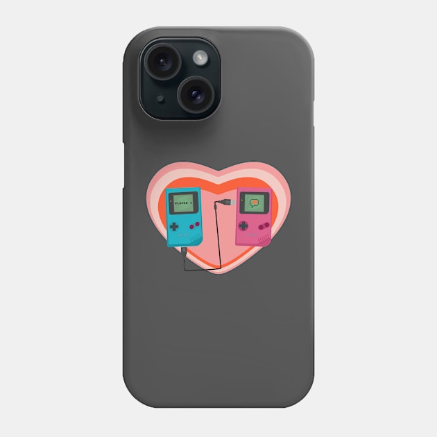 Valentines Day Player 1 Gamer Phone Case by MisconceivedFantasy