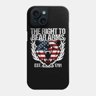 The Right To Bear Arms Gun Owner Phone Case