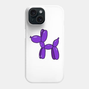 Purple Balloon Dog Phone Case