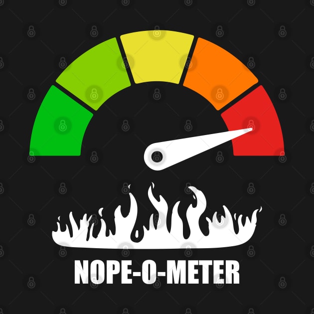 Meter Series - NOPE-O-METER 2 - Nope Icons - Gauge Level 5 - OH HELL NO - 5B by FOGSJ