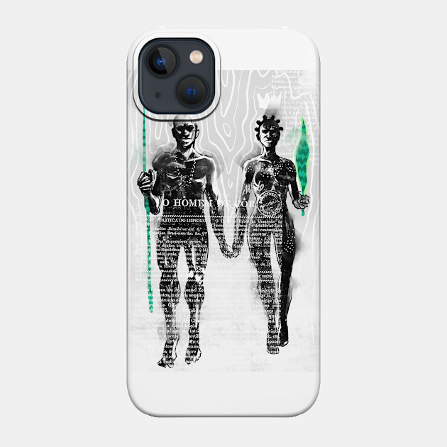 Zumbi & Dandara - Black Power - Phone Case