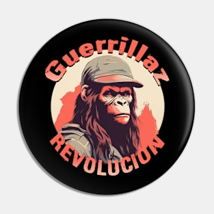 Guerrillaz Revolucion #1: Embrace the Revolution for Change Pin