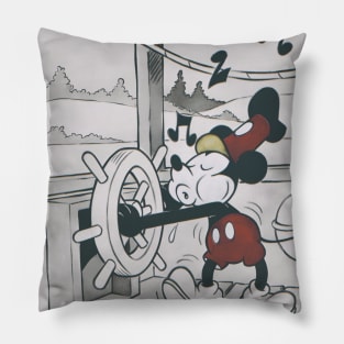 Steamboat Willie Pillow