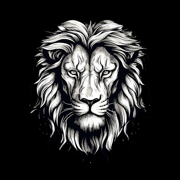Majestic Lion Design, African Animal, King of the Jungle by MC Digital Design