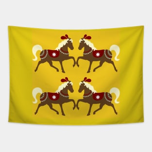 Horse Pattern Tapestry