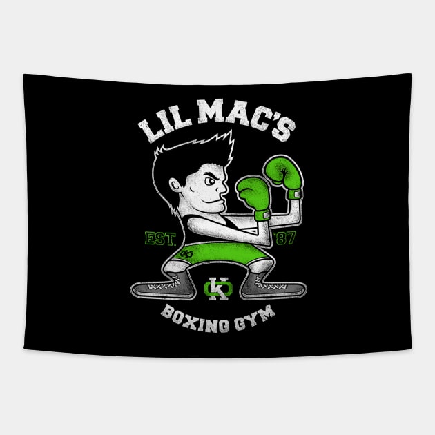 Lil Mac's Gym Tapestry by JangoSnow