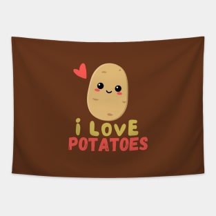 I Love Potatoes Tapestry