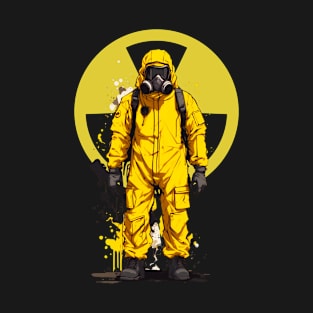 Hazmat Suit Gas Mask T-Shirt