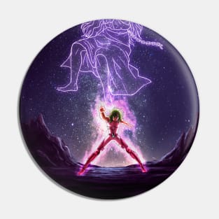 Vibrant Andromeda Pin