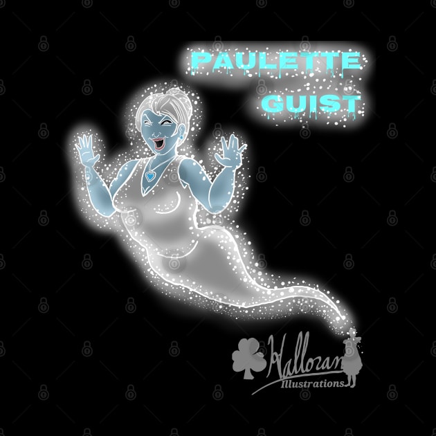 Paulette Guist the Hauntingly Friendly Ghost by Halloran Illustrations