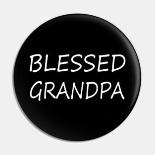 Blessed Grandpa Pin