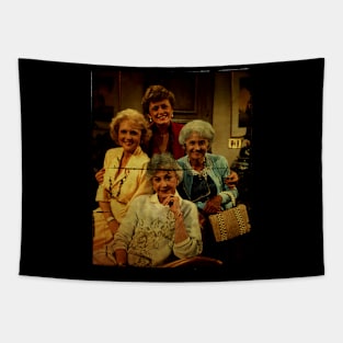 Vintage Golden Girls Tapestry