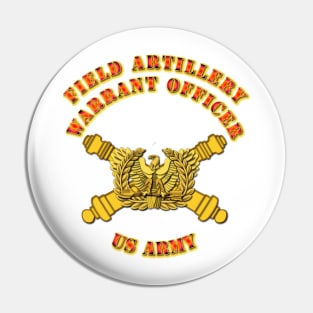Emblem - Artillery - Warrant Officer Pin
