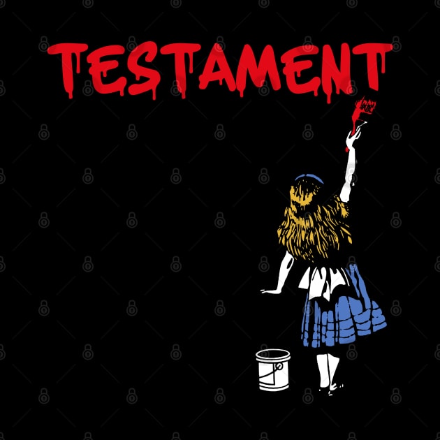 testament and red girl by j and r