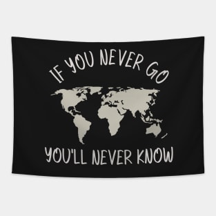 If You Never Go, You'll Never Know Tapestry