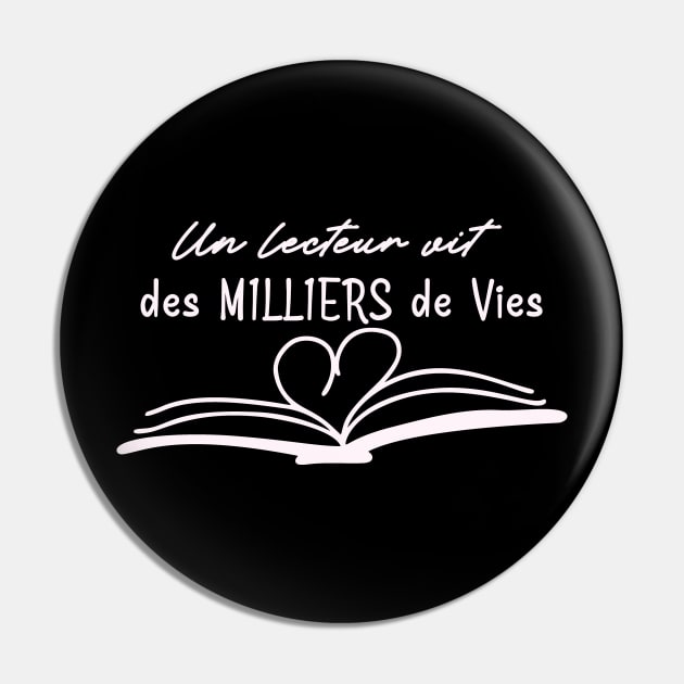 un lecteur vit des milliers de vie Pin by ChezALi