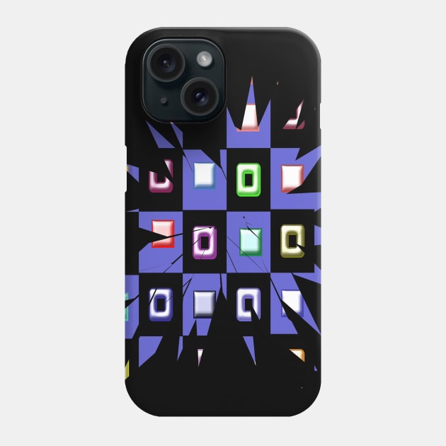 New Minimalist geomatric star shape colorful design Phone Case by Devshop997