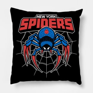 NY Spiders Pillow