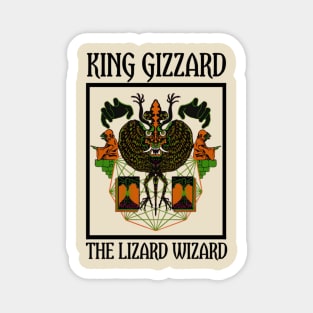 King gizzard and the wizard lizard t-shirt Magnet