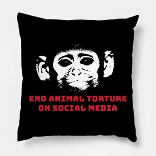 Animal Abuse Pillow