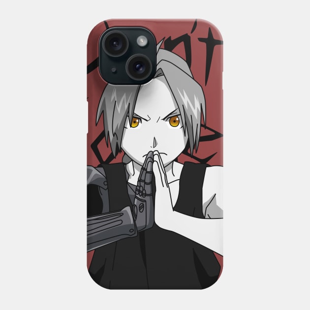 Edward Elric Phone Case by Brok Design