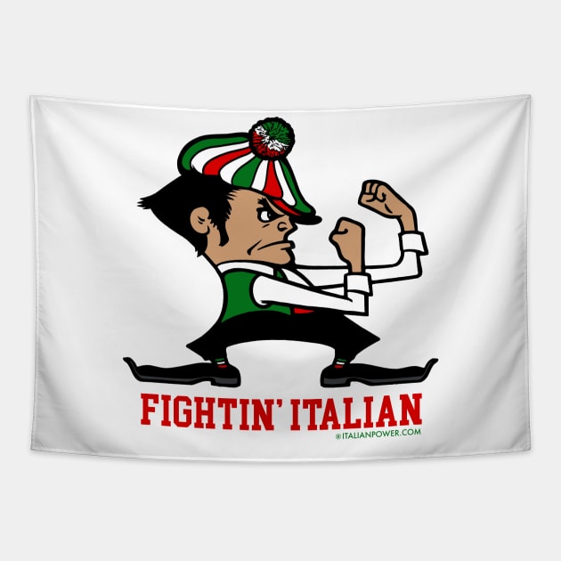 FIGHTIN’ ITALIANS Tapestry by ItalianPowerStore