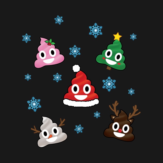 emoticon Christmas Poop' Funny Christmas emoticon by ourwackyhome