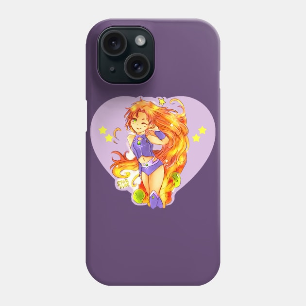 ✩ Starfire ✩ Phone Case by candypiggy