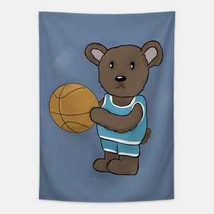 Basketball bear Tapestry
