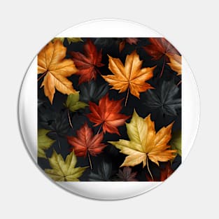 Autumn Leaves Pattern 27 Pin