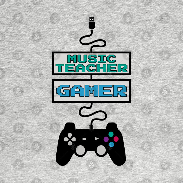 Discover Music Teacher Gamer - Music Teacher Gift - T-Shirt