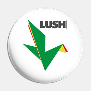 Lush Band Origami Bird Pin