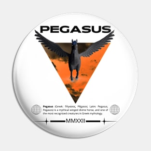 Greek Mythology Streetwear -Pegasus Pin