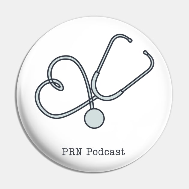 Stethoscope Pin by PRN Podcast