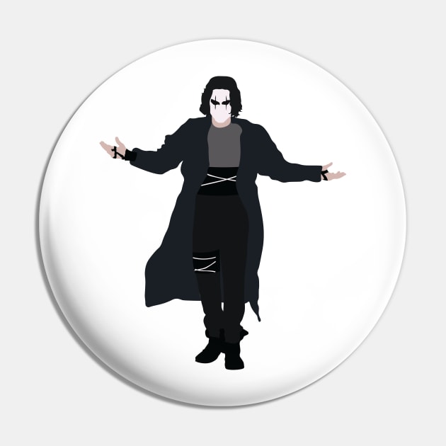 The Crow Pin by FutureSpaceDesigns