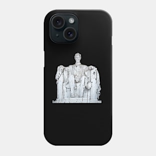 ABRAHAM LINCOLN STATUE Phone Case