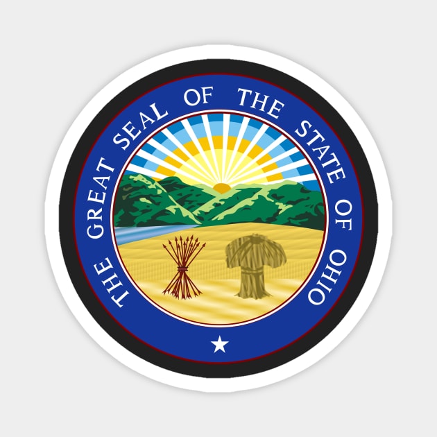 Great Seal of the State of Ohio Magnet by Flags of the World