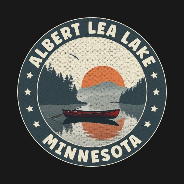 Albert Lea Lake Minnesota Sunset by turtlestart