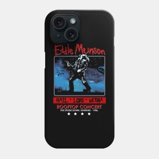 Eddie Munson's Rooftop Concert Phone Case