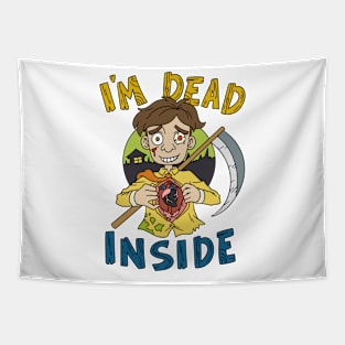 Im dead inside zombie - Halloween Gift Tapestry