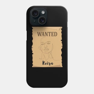 Keira bounty poster Phone Case