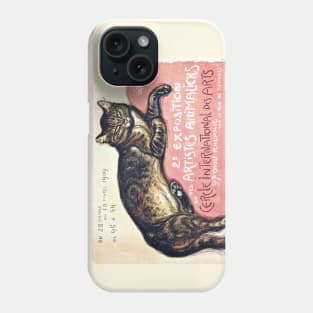 Animal Artists Exhibition Poster Phone Case