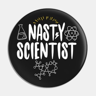 Nasty Scientist Pin