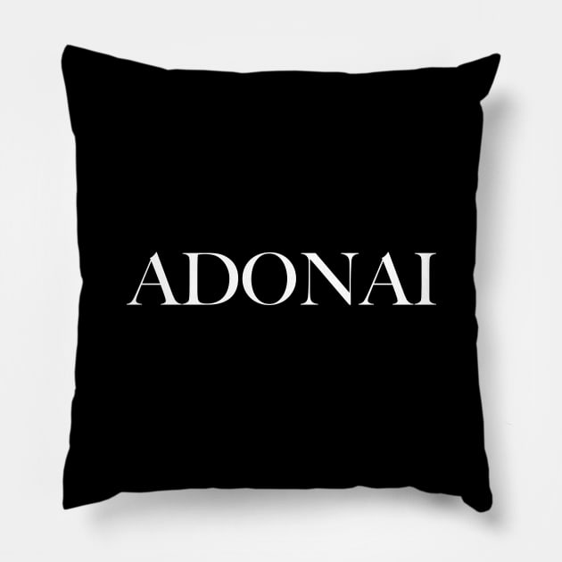 Adonai Pillow by Church Store